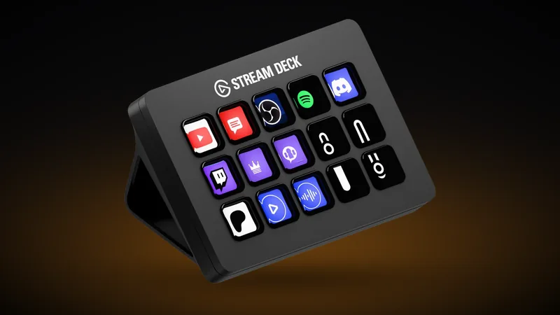 Elgato Stream Deck MK.2 used for Star Citizen ship management