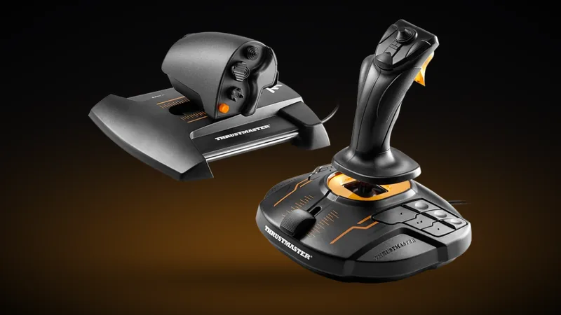 Thrustmaster T.16000M FCS HOTAS flight stick and TWCS throttle for Star Citizen