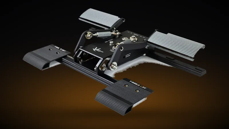 VKB T-Rudders Mk.V compact rudder pedals for Star Citizen